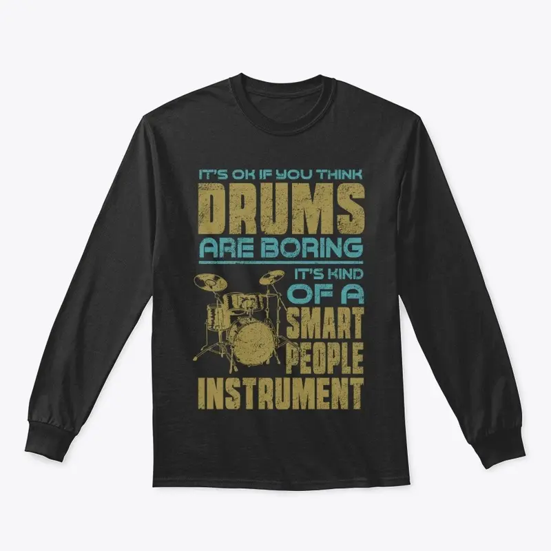 Drums Smart People Instrument