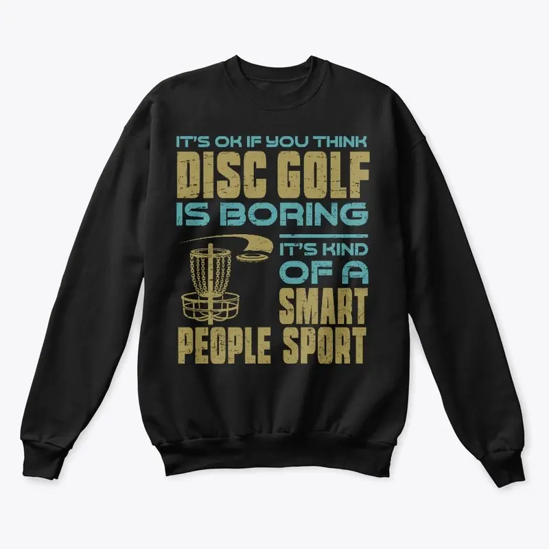 Disc Golf Smart People Sport