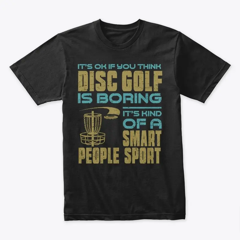 Disc Golf Smart People Sport