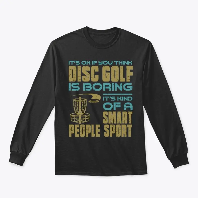 Disc Golf Smart People Sport