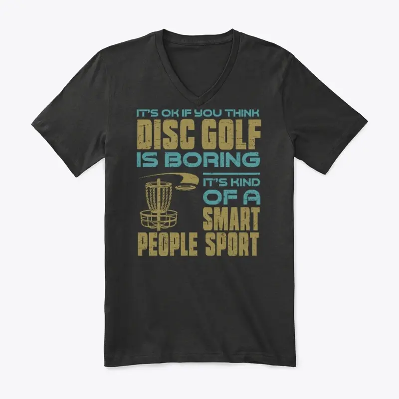 Disc Golf Smart People Sport