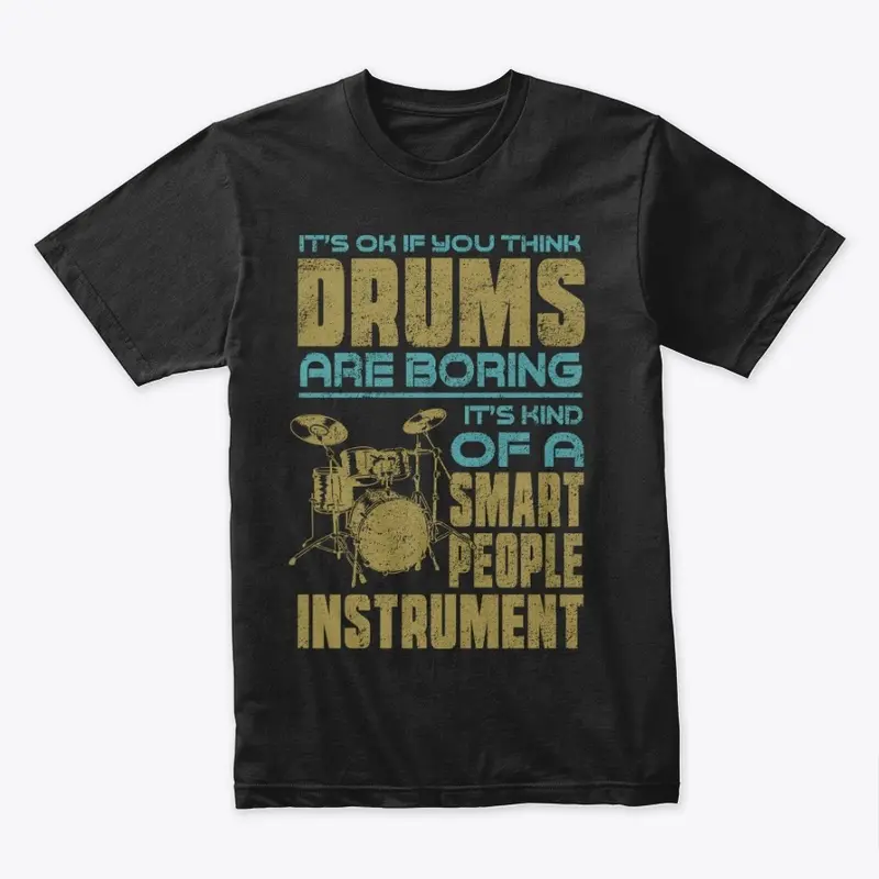 Drums Smart People Instrument